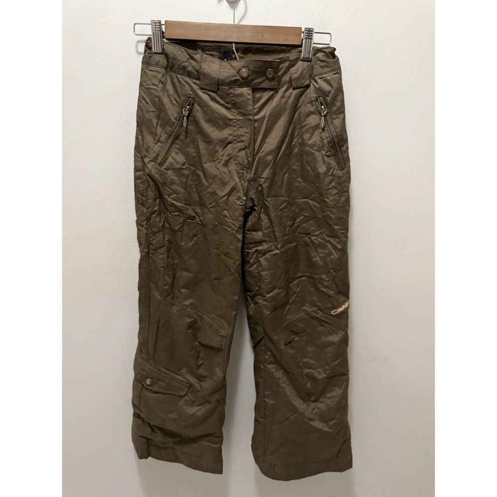 Obermeyer Brown Snow Pants – Girls Juniors Size 10 – EWS Extendable Length